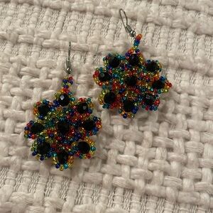 Gorgeous beaded earrings! 😍